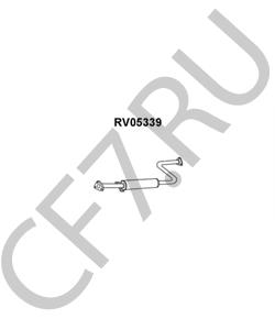 WCE10154EVA Предглушитель выхлопных газов ROVER/AUSTIN в городе Москва