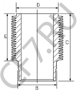 4231519 Гильза цилиндра DEUTZ в городе Москва