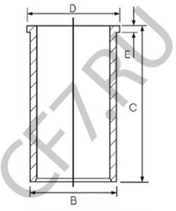 99435938 Гильза цилиндра IVECO в городе Москва