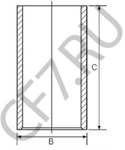 7188113 Гильза цилиндра PERKINS в городе Москва