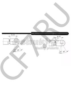 451 0735 10 Газовая пружина, крышка багажник ERF в городе Москва