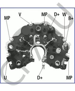 0269033595 Выпрямитель, генератор VW в городе Москва