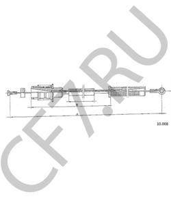 75492031 Тросик газа TALBOT в городе Москва