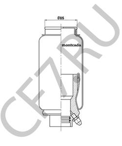 MLF9006 Баллон пневматической рессоры, крепление кабины MERITOR в городе Москва