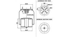 VW Кожух пневматической рессоры