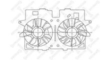 MERCURY Вентилятор, охлаждение двигателя