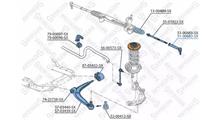 SAAB Наконечник поперечной рулевой тяги