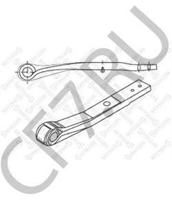 016280 Многолистовая рессора SCHMITZ CARGOBULL в городе Москва