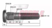 MERITOR Болт крепления колеса