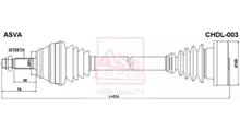 CHERY Приводной вал