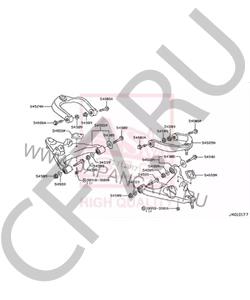 54500 NISSAN Гильза, подвески поперечного рычага в городе Королёв
