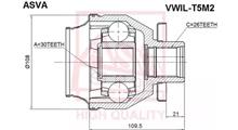 VW/SEAT Шарнирный комплект, приводной вал