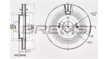 JEEP (BJC) Тормозной диск