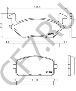 0446510160 Колодки тормозные дисковые TOYOTA в городе Москва