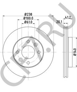 4020600QAJ Тормозной диск NISSAN в городе Москва