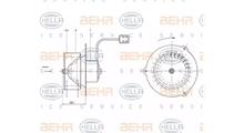 JOHN DEERE Вентилятор салона