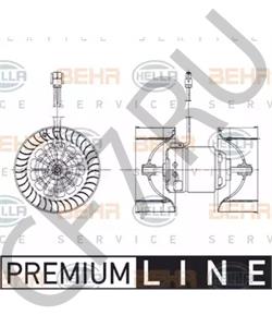 3 453 729 Вентилятор салона BMW в городе Москва