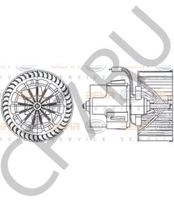 18 45 093 Вентилятор салона OPEL в городе Москва