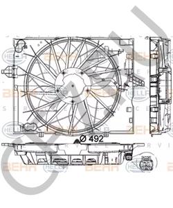 7 534 911 Вентилятор, охлаждение двигателя BMW в городе Королёв