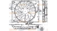 BMW Вентилятор, охлаждение двигателя