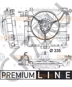 A0002009323 Вентилятор, охлаждение двигателя SMART в городе Москва