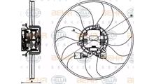 VW (FAW) Вентилятор, охлаждение двигателя