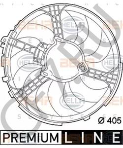 46723521 Вентилятор, охлаждение двигателя FIAT в городе Москва