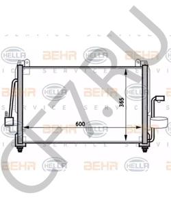 96262800 Конденсатор, кондиционер DAEWOO в городе Москва