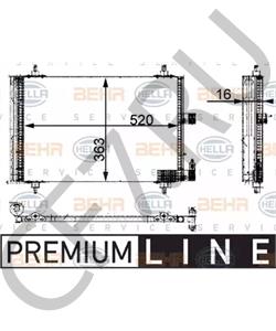 96.367.224.80 Конденсатор, кондиционер PEUGEOT в городе Москва