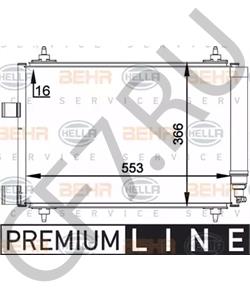 6455.AC Конденсатор, кондиционер PEUGEOT в городе Москва