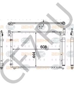 LC70-61-480C Конденсатор, кондиционер MAZDA в городе Москва