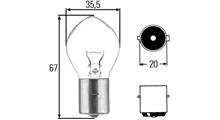 JUNGHEINRICH Лампа накаливания, фара рабочего освещения