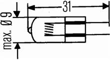 MAN Лампа накаливания, основная фара