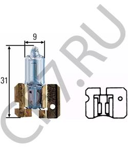 09212 Лампа накаливания, фара дальнего света NORMAG в городе Москва