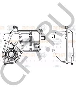 8E0 121 403 D Компенсационный бак, охлаждающая жидкость VW в городе Москва