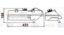 PEUGEOT Компенсационный бак, охлаждающая жидкость