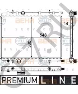 1330.Y6 Радиатор, охлаждение двигателя PEUGEOT (DF-PSA) в городе Москва