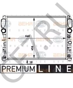 211 500 01 02 Радиатор, охлаждение двигателя MERCEDES-BENZ (BBDC) в городе Москва