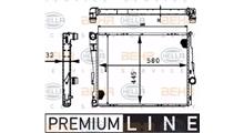 BMW (BRILLIANCE) Радиатор, охлаждение двигателя