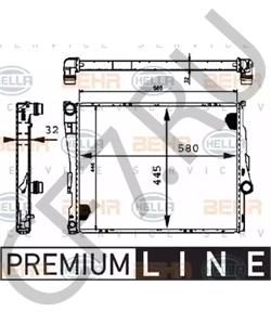9 071 517 Радиатор, охлаждение двигателя BMW (BRILLIANCE) в городе Королёв