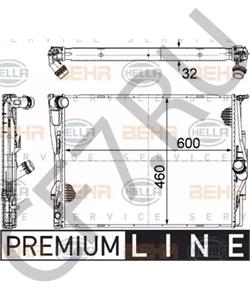 17 11 7 521 048 Радиатор, охлаждение двигателя BMW (BRILLIANCE) в городе Москва