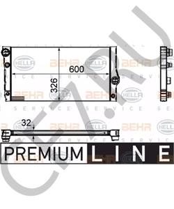 17 11 7 562 586 Радиатор, охлаждение двигателя BMW (BRILLIANCE) в городе Москва