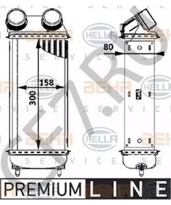 0384.H1 Интеркулер PEUGEOT в городе Москва