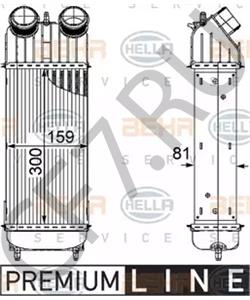 0384.J4 Интеркулер PEUGEOT в городе Москва