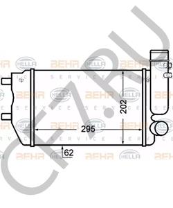 13.070.120.80 Интеркулер PEUGEOT в городе Москва