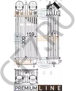 1140.P8 Интеркулер PEUGEOT в городе Москва