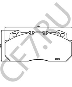 8550611 KÄSSBOHRER Сигнализатор, износ тормозных колодок в городе Королёв