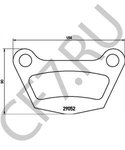 04722123 FENDT Комплект тормозных колодок, дисковый тормоз в городе Королёв