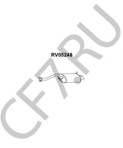 GEX33770 AUSTIN-HEALEY Глушитель выхлопных газов конечный в городе Королёв