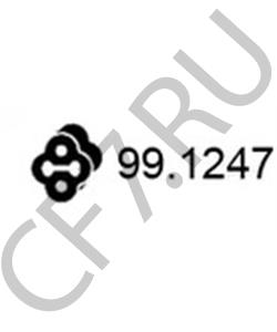 F60240061 ASIA MOTORS Резиновые полоски, система выпуска в городе Королёв